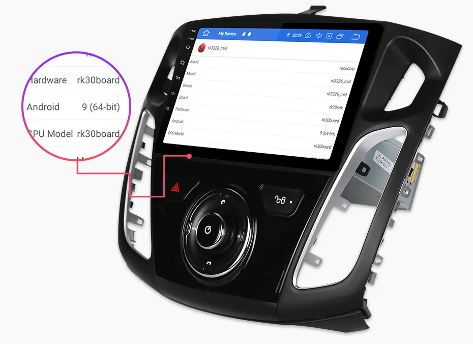 Isudar Автомобильный мультимедийный плеер 1 Din Android 9 DVD Automotivo для FORD/Focus 3 2012- Wifi радио FM gps 4 ядра 2 Гб 16 Гб DVR DSP
