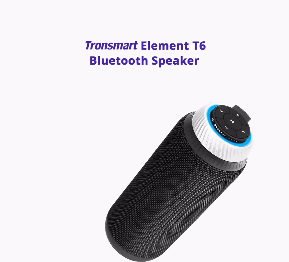Tronsmart Element T6 Bluetooth динамик портативный беспроводной динамик с 360 градусов стерео звук для IOS Android Xiaomi плеер