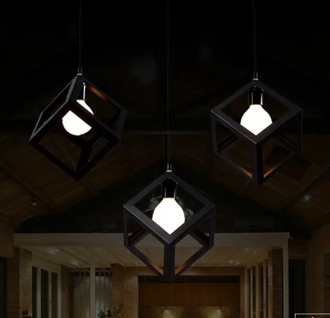 Светодиодный подвесной светильник в скандинавском стиле лофт винтажные ные