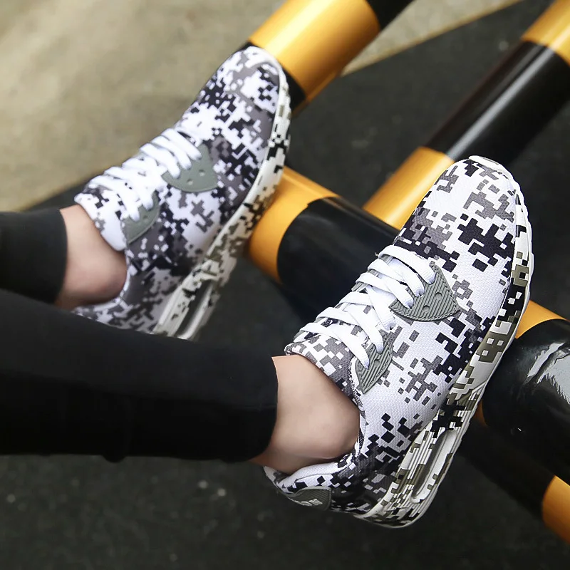 DR.EAGLE/Мужские дышащие камуфляжные кроссовки на шнуровке в стиле милитари Удобные