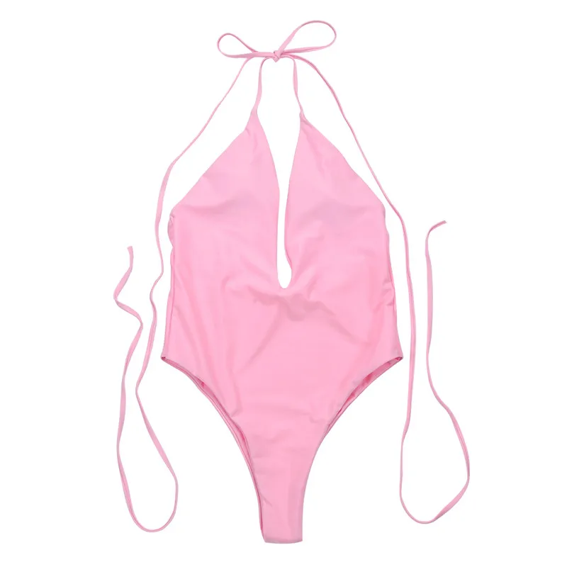 Женский купальник с открытой спиной One Pice бразильский 2018 | Спорт и развлечения