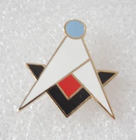 wholesale square compasses blue lodge quad masonic freemason lapel pin