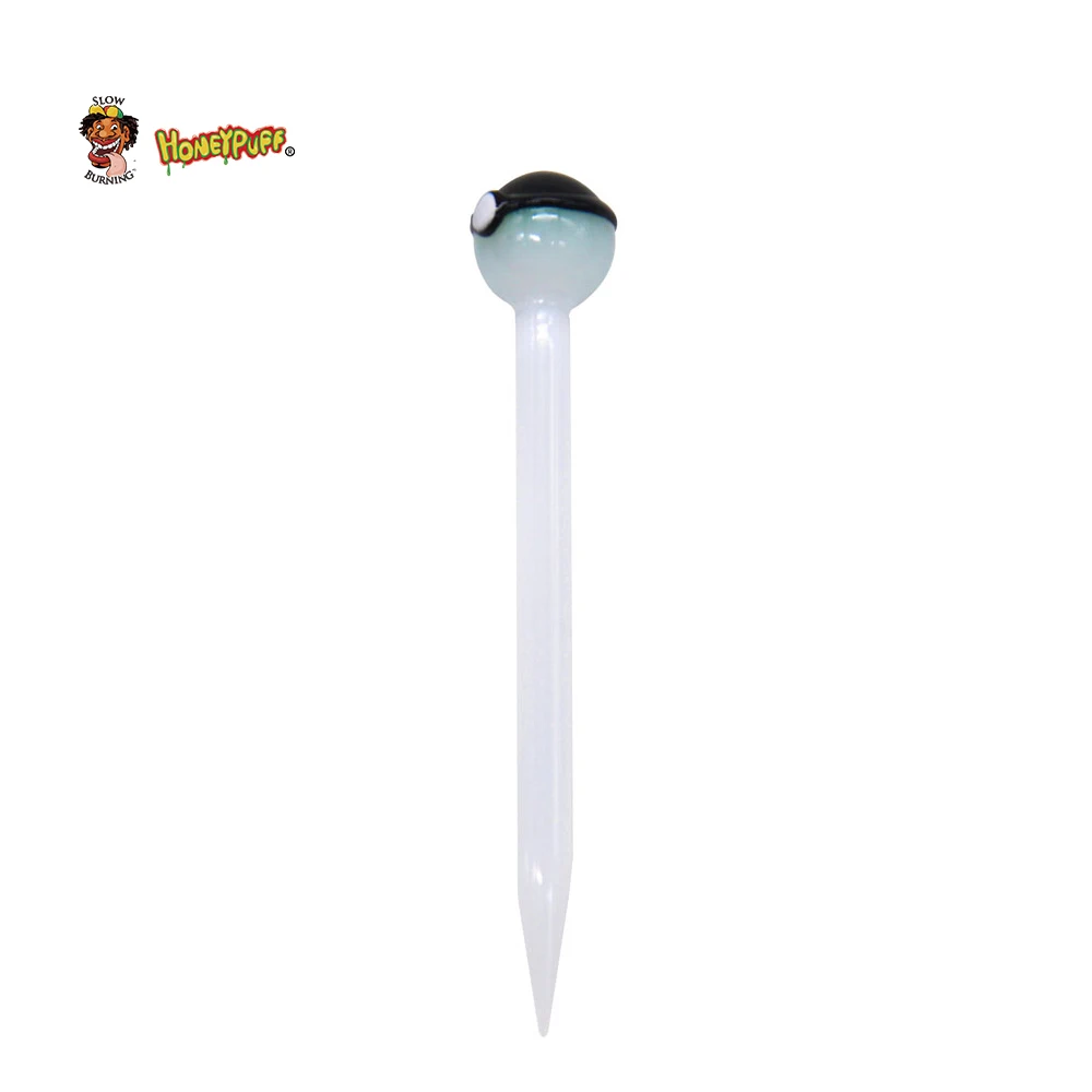 HONEYPUFF премиум стекло Carb cap Dabber воск масло папа инструмент 4,7 дюймов ручка Carb cap Dabbler кварц Banger Стекло Курительная Водопровод