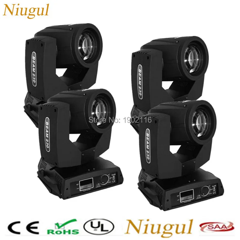 

4pcs Best Quality 230W 7R Moving Head Beam Wash Spot Light /DJ Disco Lighting /Club Party Wedding Stage Effect Lights /230W Beam