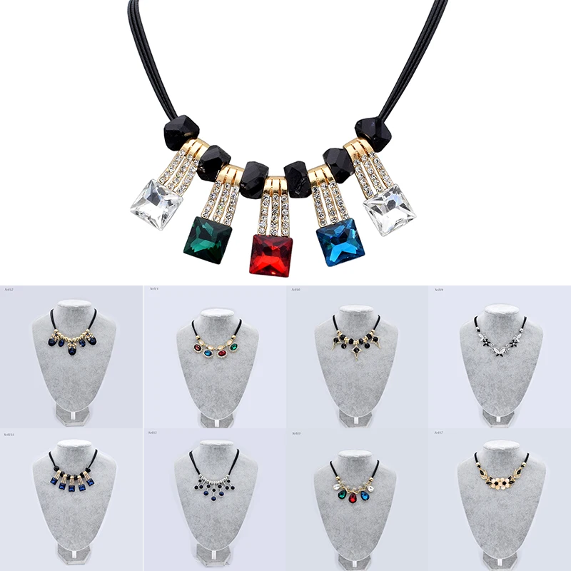 Ожерелье и кулоны с кристаллами Collier Femme для женщин 2017 модный богемный под