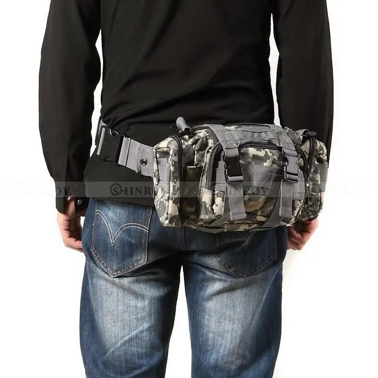 Поясная сумка тактическая водонепроницаемая 3P | Спорт и развлечения
