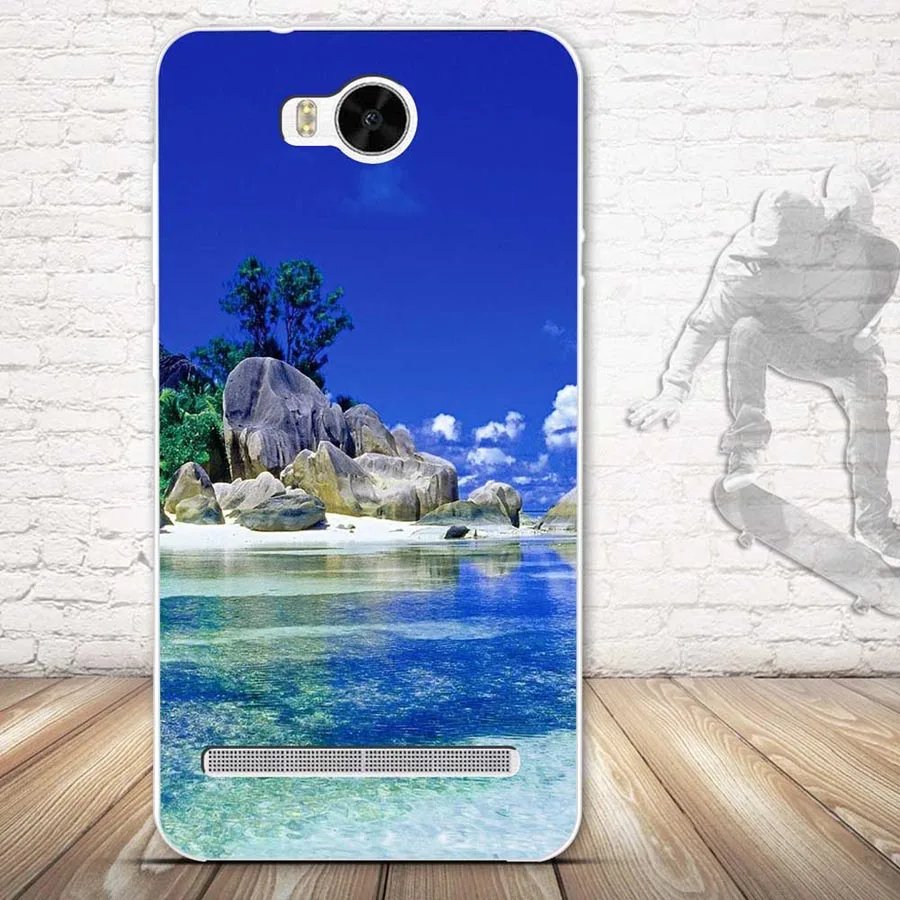Чехол для Huawei Ascend Y3 II 2 Y3II чехол с 3D принтом силиконовая задняя крышка Funda ii