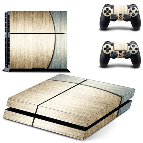 DPTM2350 Чистый белый черный красный синий золотой PS4 кожи наклейка виниловая для sony Playstation 4 консоли и 2 контроллеров PS4 кожи Стикеры - Цвет: DPTM2350