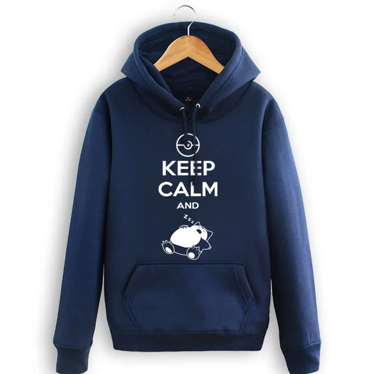 

Anime Hoodie Snorlax hoodie Coat Fashion Men Fall winter casual Sweatshirts