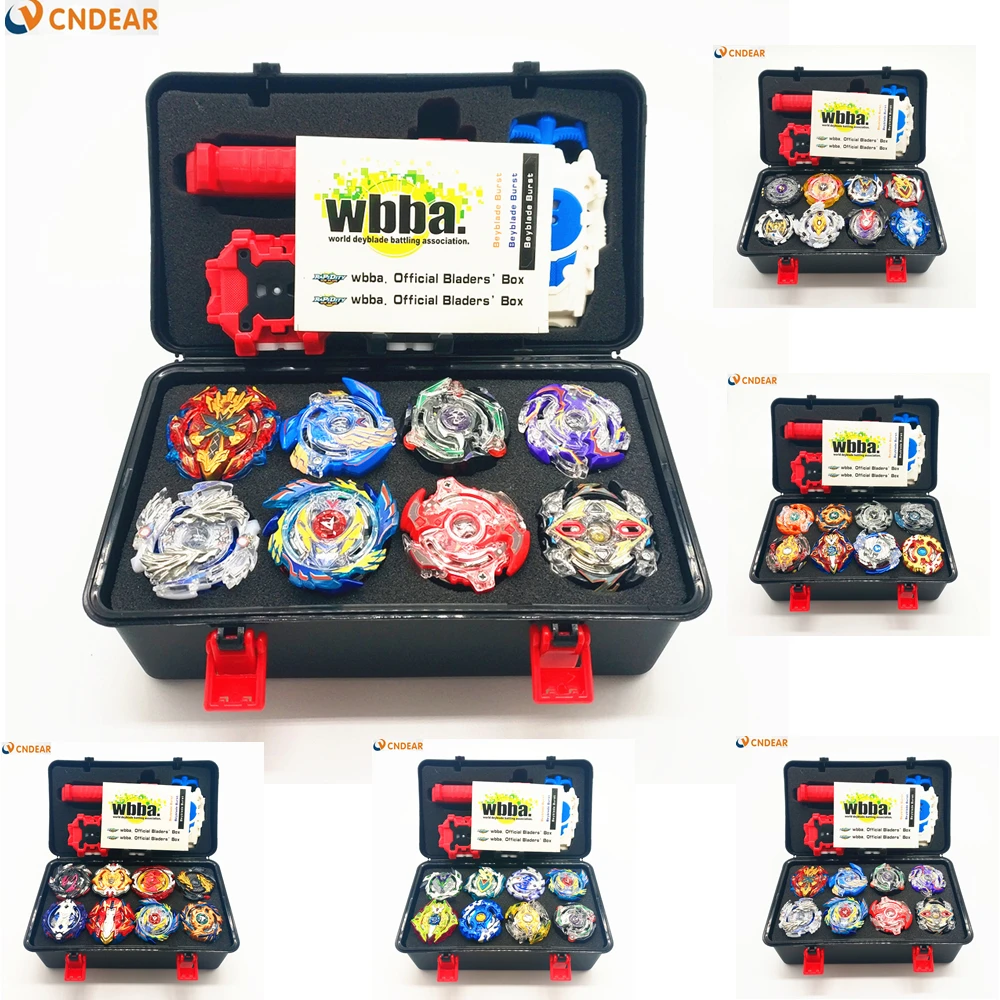 Beyblade burst тупи Металл Fusion черный набор коробка игрушка лезвие пусковое устройство волчок игрушки для Childn