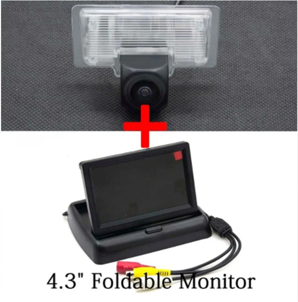 Camera with Monitor MCCD рыбий глаз 1080P Starlight автомобильная парковочная камера заднего вида для Nissan Teana Paladin Tiida Altima 2012 Sylphy Almera 2013 Car - Название цвета: Camera with Monitor