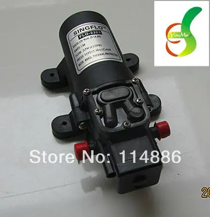 Singflo FLO 2401 24 В 55psi 2 л/мин микромембранный водяной насос для распылительной