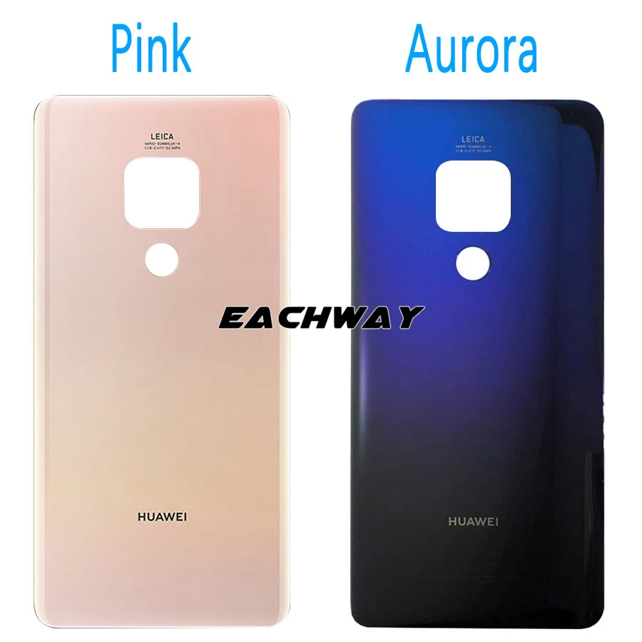 Крышка батарейного отсека для Huawei Mate 20 Lite задняя крышка корпуса Pro заднее стекло |