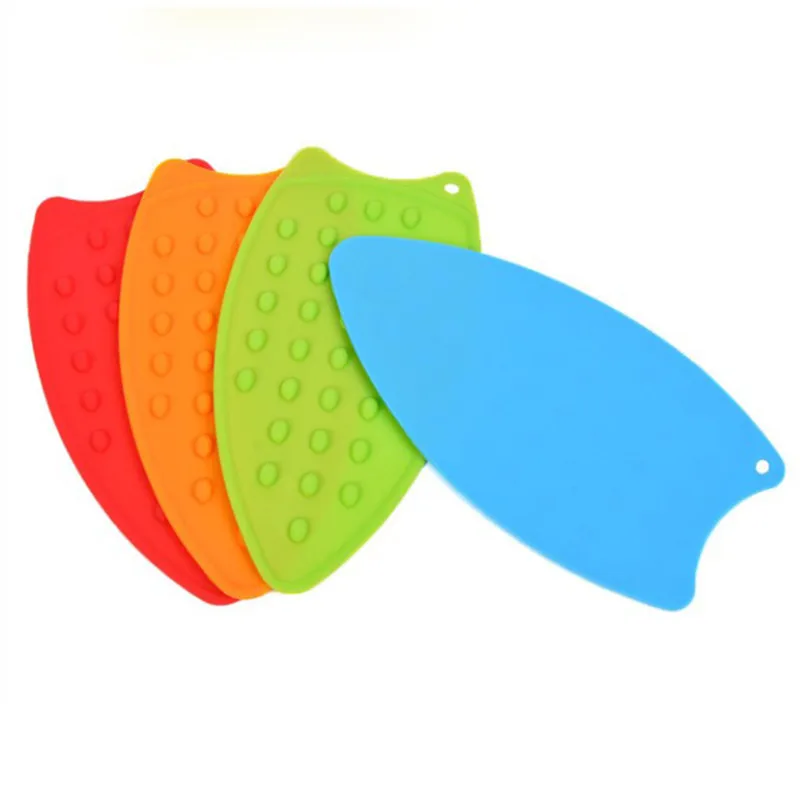 Creative Silicone Iron Hot Protection Rest Pad Mat Safe Surface Stand Ironing Insulation Boards | Дом и сад