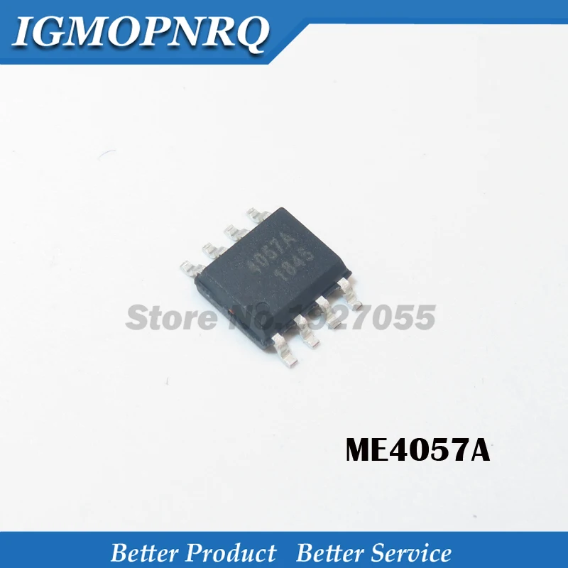 10 шт./лот ME4057 4057A SOP8 4 2 в литий ионное зарядное устройство для мобильных устройств