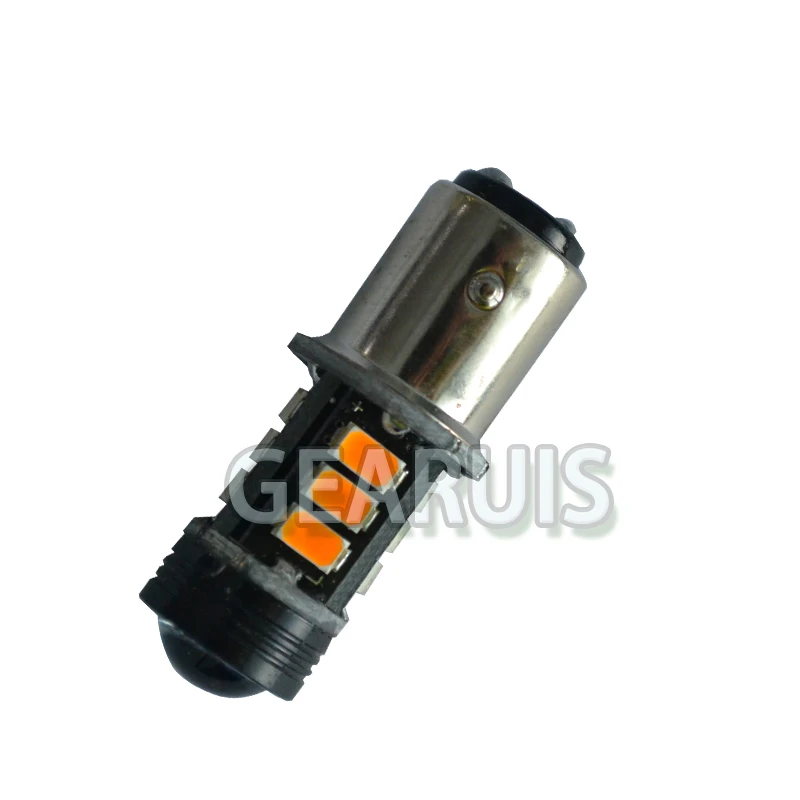 100X S25 P21/5 Вт 1157 BAY15D орлиный глаз 1 5 W 12 SMD 5630 Светодиодный 12SMD 5730 3 белый красные синие