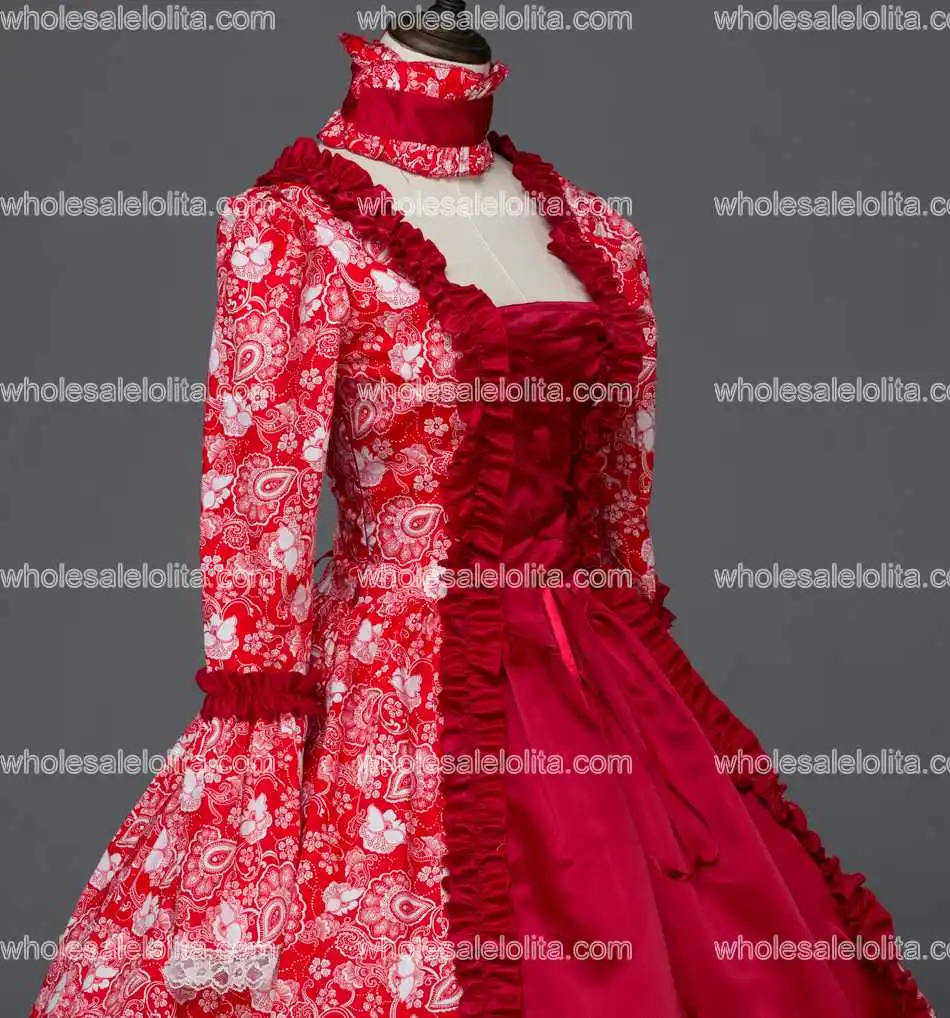 Платье принцессы для маскарада эпохи георгизии платье с античным цветочным