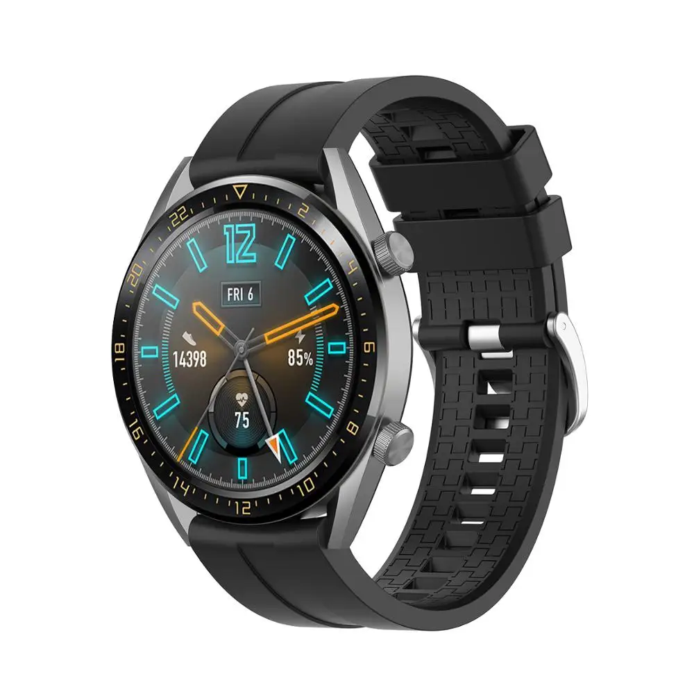 Ремешок AKBNSTED силиконовый для часов Huawei Watch GT сменный Браслет наручных аксессуары