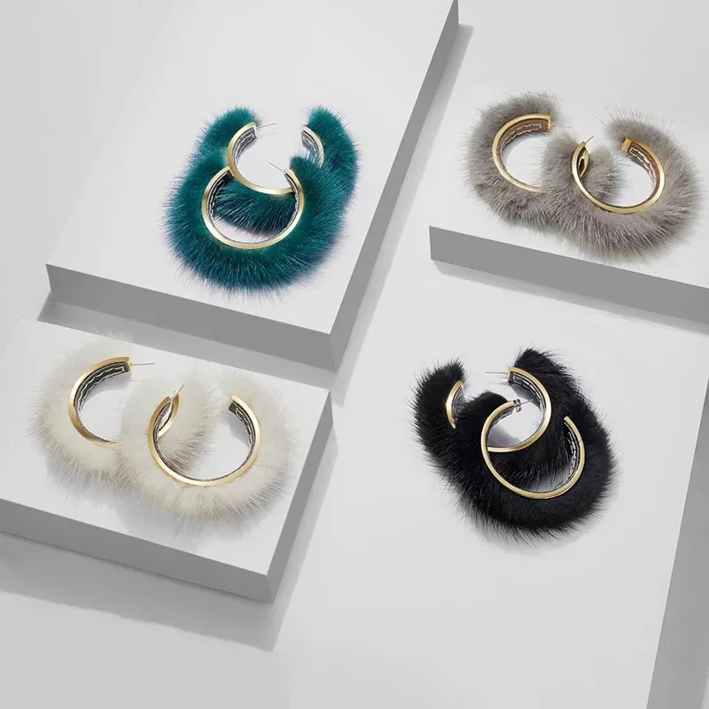 Новинка 2017 года модные женские туфли норки круглый Горячие Висячие серьги себе