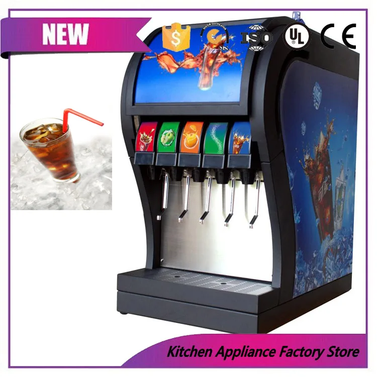 5 клапанов автоматический Электрический диспенсер для напитков cola газированная