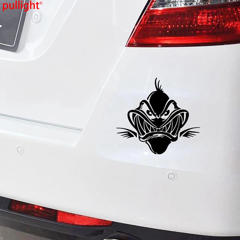 

Car Sticker Fish Skull Decal For Ford Focus Motorcycle SUVs Bumper Car Window Laptop Car Stylings