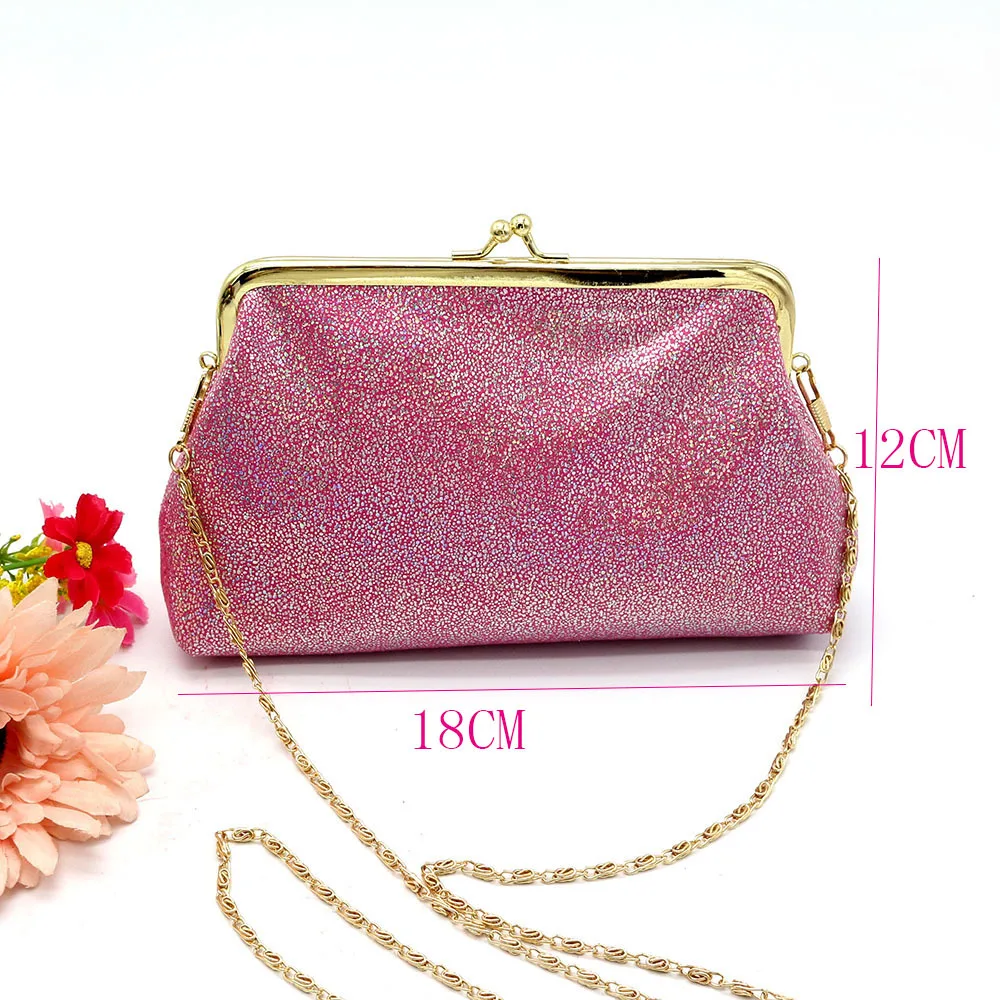 Высококачественная элегантная женская ярко розовая сумка на одно плечо 2017 новая