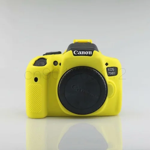 Силиконовый резиновый чехол для камеры Canon EF 100D 200D 600D 650D 700D 750D 1300D 1500D 5D4 5D3 6D