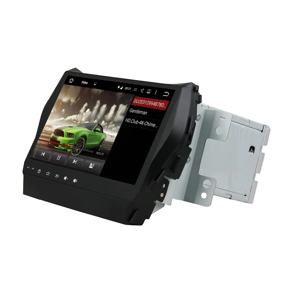 

4 Гб + 32 ГБ 10,1 "Восьмиядерный Android 8,0 Автомобильный DVD плеер для Hyundai Santa Fe ix45 2013 2014 2015 2016 автомобильный Радио GPS WIFI BT USB DVR