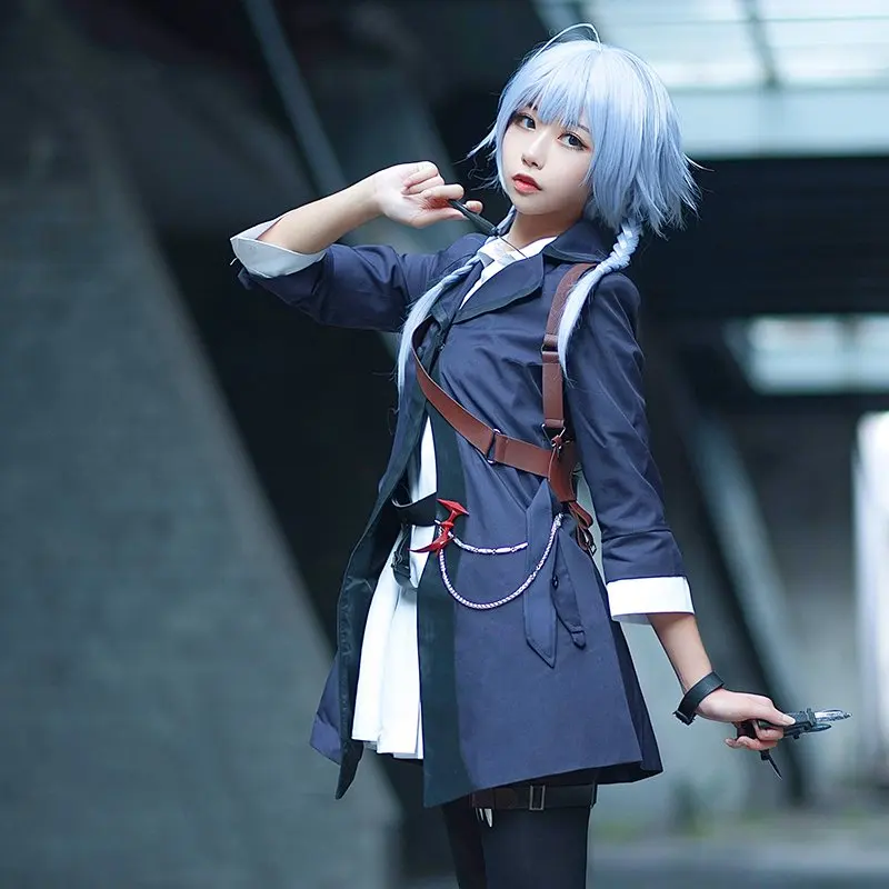 Игра! Костюм для косплея Сакуя изаеи из Touhou Project костюм горничной алого дьявола
