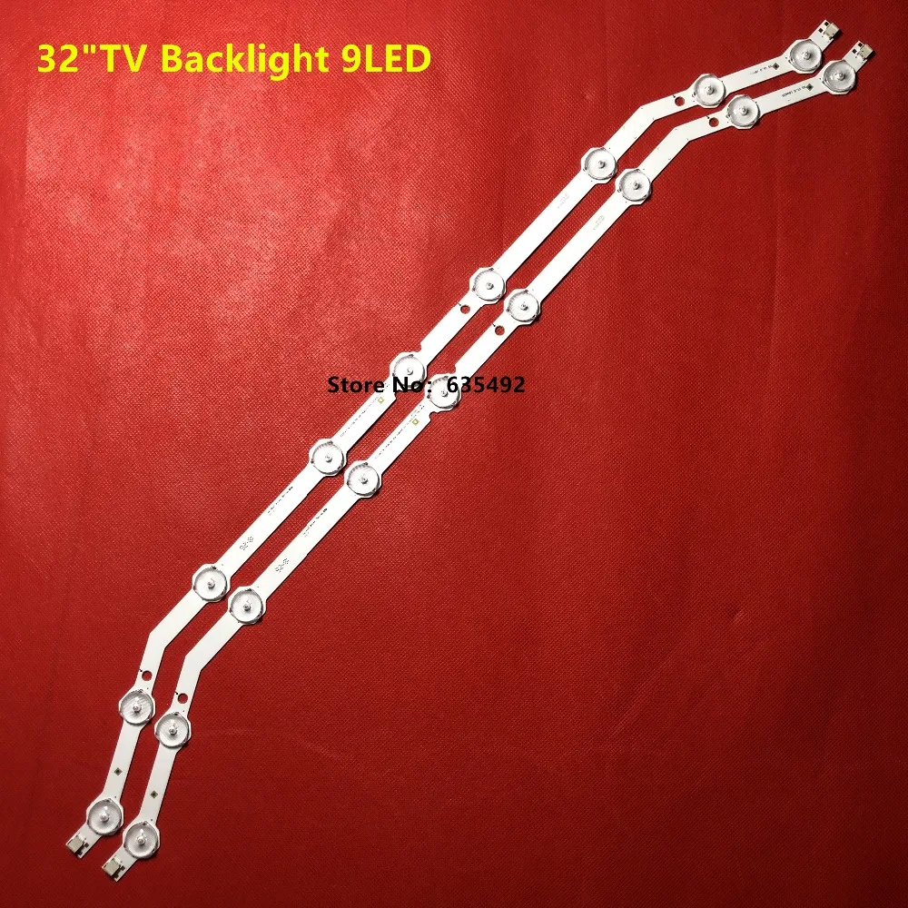 10 шт./лот 9LED LED светодиодные полосы для Samsung UE32EH4000 LM41-00001R D3GE-320SM0-R2 BN96-27468A 28762A 35205A 35204A