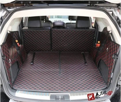 Good! Special trunk mats for Fiat Freemont 7 seats 2017-2012 waterproof boot carpets cargo liner 2016 Free shipping | Автомобили и