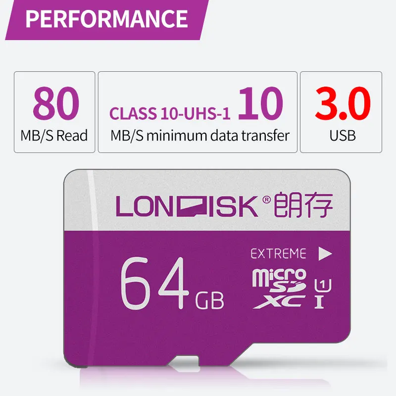 Londisk Карта Micro Sd 16 ГБ 32 64 128 Class10 UHS-1 Памяти карты Флэш-Карты Microsd TF для смартфона