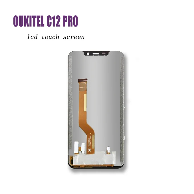 Новый ЖК-дисплей 100% 6 18 дюйма и дигитайзер сенсорного экрана для OUKITEL C12 Pro в сборе