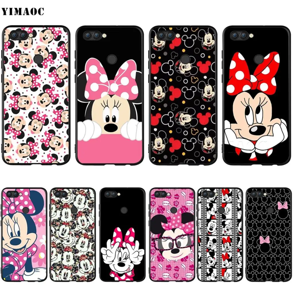 YIMAOC Минни Маус милый чехол для девочек huawei mate 10 P8 P9 P10 P20 P30 P Smart Lite Pro Mini