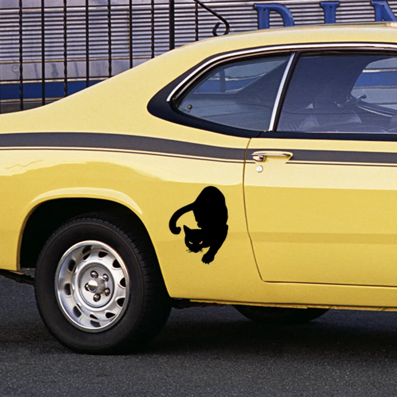 Автомобильный Стайлинг Стикеры s кошка автомобиля наклейки и кузов Машины окно