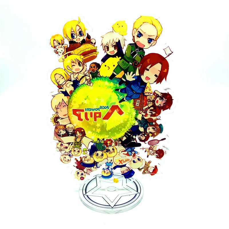 Аниме Axis Powers Hetalia Yuratto фигурка на акриловой подставке настольное украшение