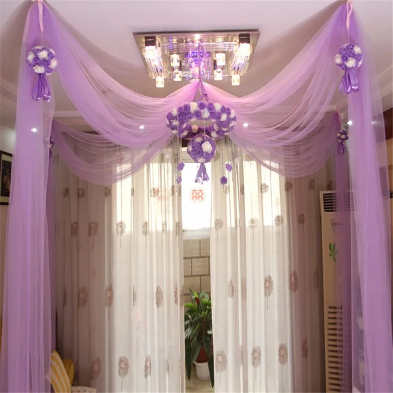 5 шт. прозрачная органза 5ZSH800 0 48 м x м|party decorations diy|car decoration for weddingwedding cars |