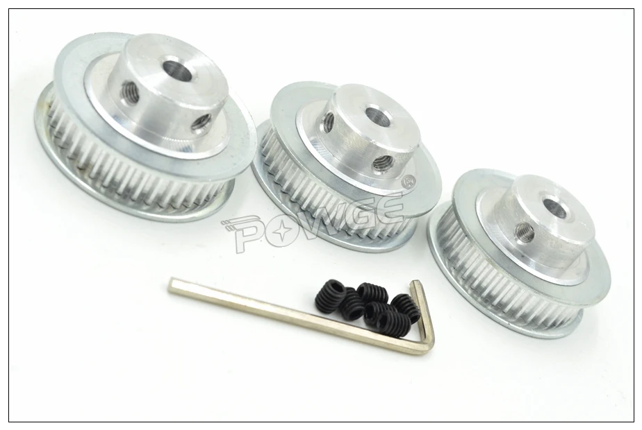 Зубчатый шкив POWGE 40 T2.5 зубчатый 5/6 35/8/10 мм подходит для W = 6/10 синхронный ремень T