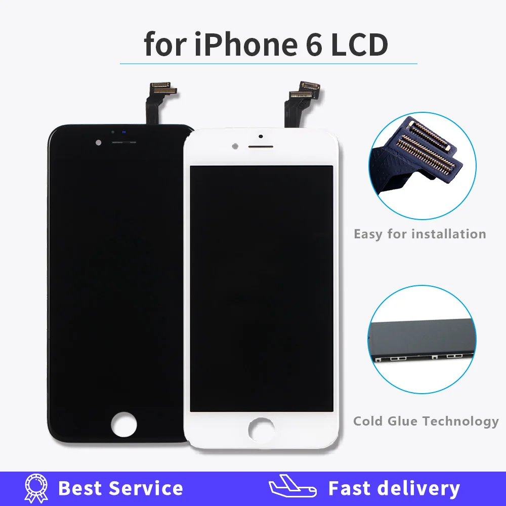 OEM Экран для iPhone 6 A1549 A1586 A1589 ЖК дисплей Замена Дисплей Сенсорный экран дигитайзер