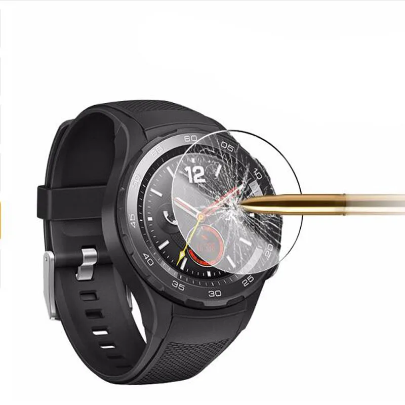 Прозрачная защитная пленка из закаленного стекла для смарт-часов Huawei Watch 2 Pro 2018
