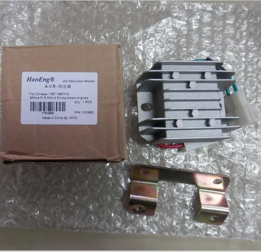 5 кВт AVR дизельный с держателем 3 провода для китайского генератора 178F 186F