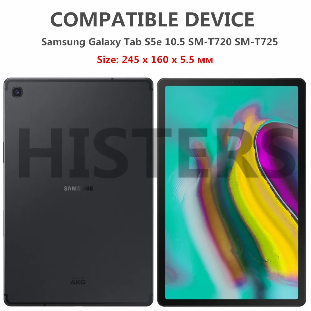 Ультратонкий Мягкий чехол из ТПУ для планшета Samsung Galaxy Tab S5e 10 5 SM T720 дюйма|Чехлы