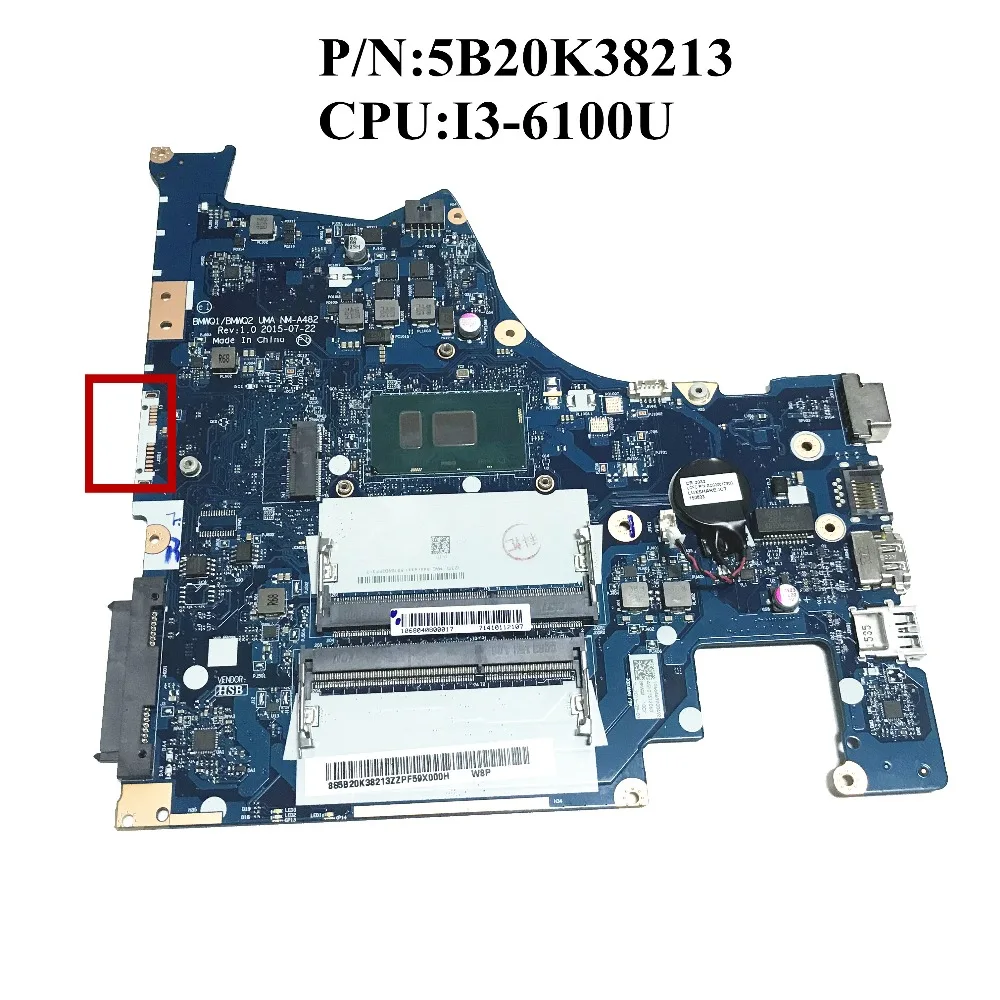 SZWXZY лидер продаж отличная материнская плата для ноутбука Lenovo 300 15ISK с I3 6100U DDR3