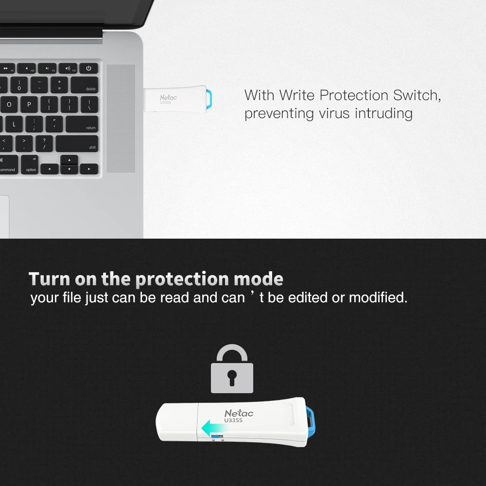 Флеш накопитель Netac U335S 64/32/16 ГБ USB 3 0|netac u335|stick usb 3.0memory stick 3.0 |