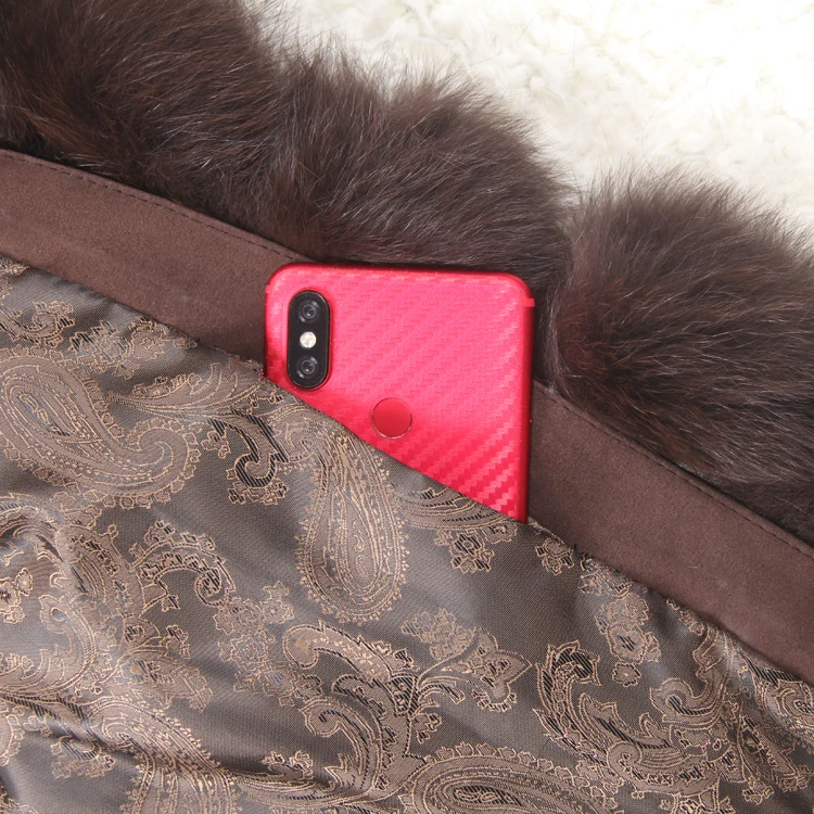 Real fur Real Fox Fur Coat Women Natural Real Fur Jackets Vest Winter Outerwear Women Clothes