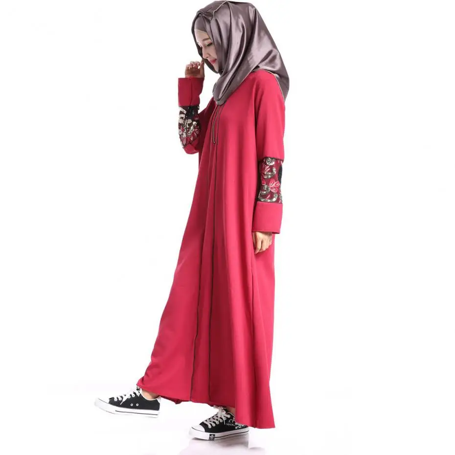 Женщины С Длинным Рукавом Платья Макси В Этническом Стиле 2016 Новый мода