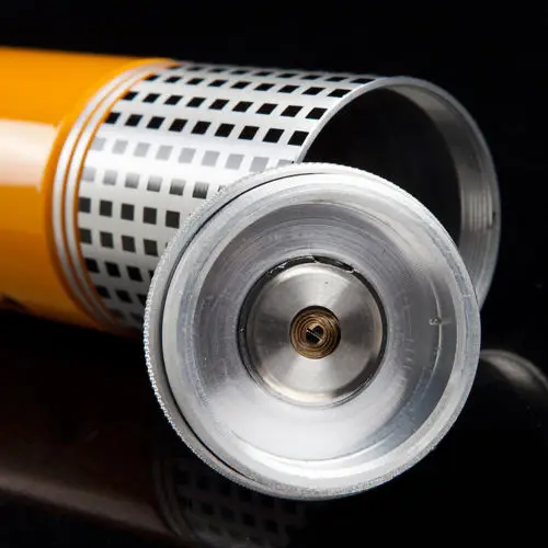 Гаджеты COHIBA дорожный держатель для сигар из алюминиевого сплава банка хьюмидор с