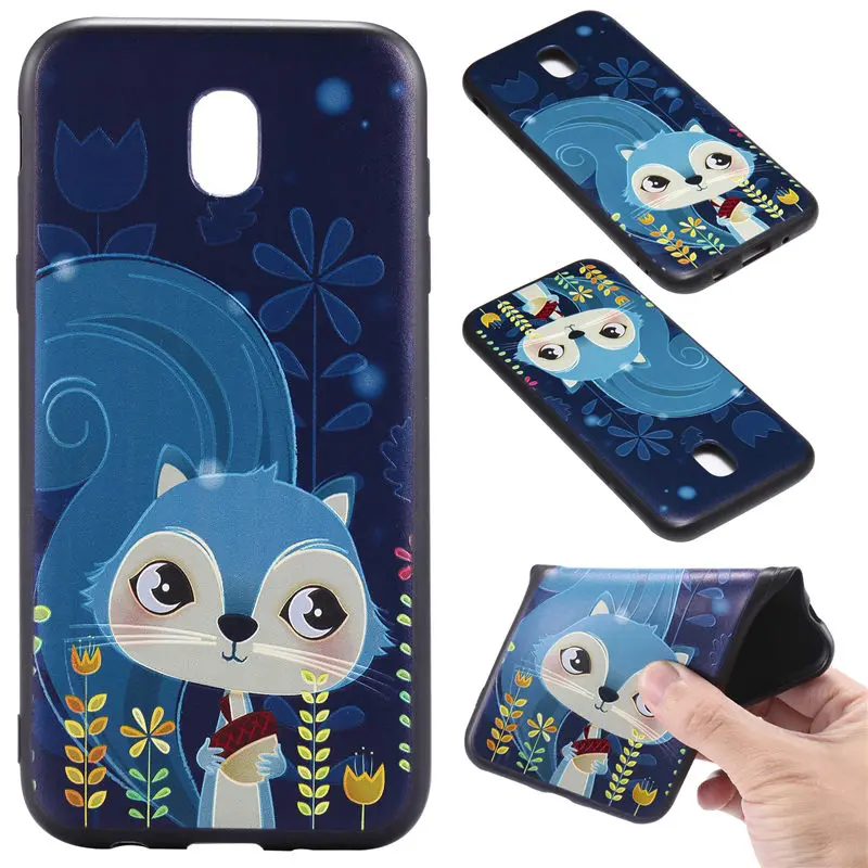 For Samsung Galaxy J3 2017 Case Silicone TPU Soft Cover Phone J330 J330F SM-J330F European |