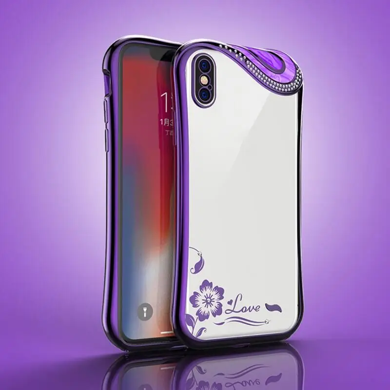 Factory direct sales 2018 new For iPhoneX TPU fashion soft shell iPhone7/8 waistline mobile phone who | Мобильные телефоны и