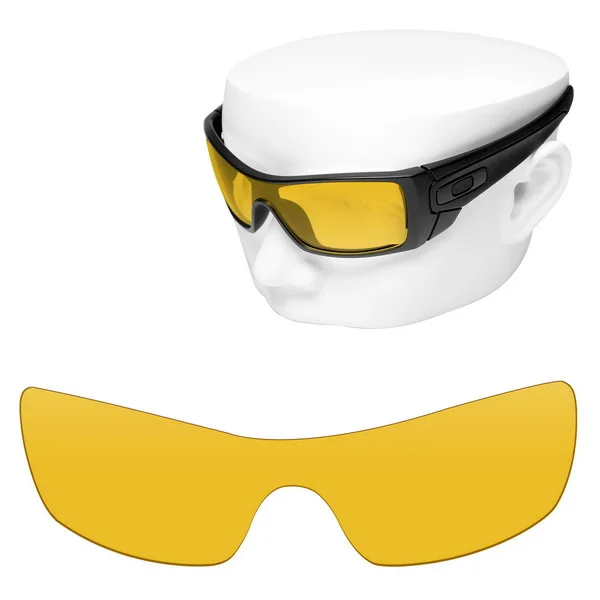 Yellow-Non Polarized OOWLIT поляризованные Сменные линзы для солнцезащитных очков-солнцезащитных очков Окли Batwolf OO9101 - Цвет линз: Yellow-Non Polarized